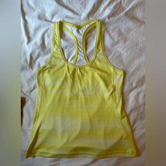 Yellow Racerback Tank Top - Picture 1 of 3